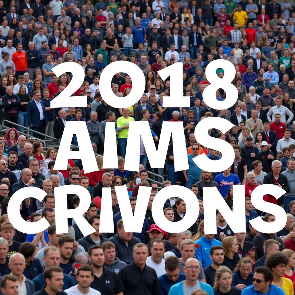 Aims Games Football Crowd 2018