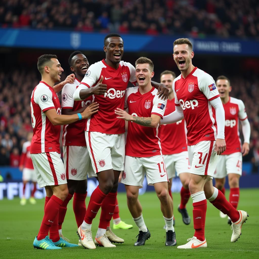 Ajax Champions League Celebration 2019