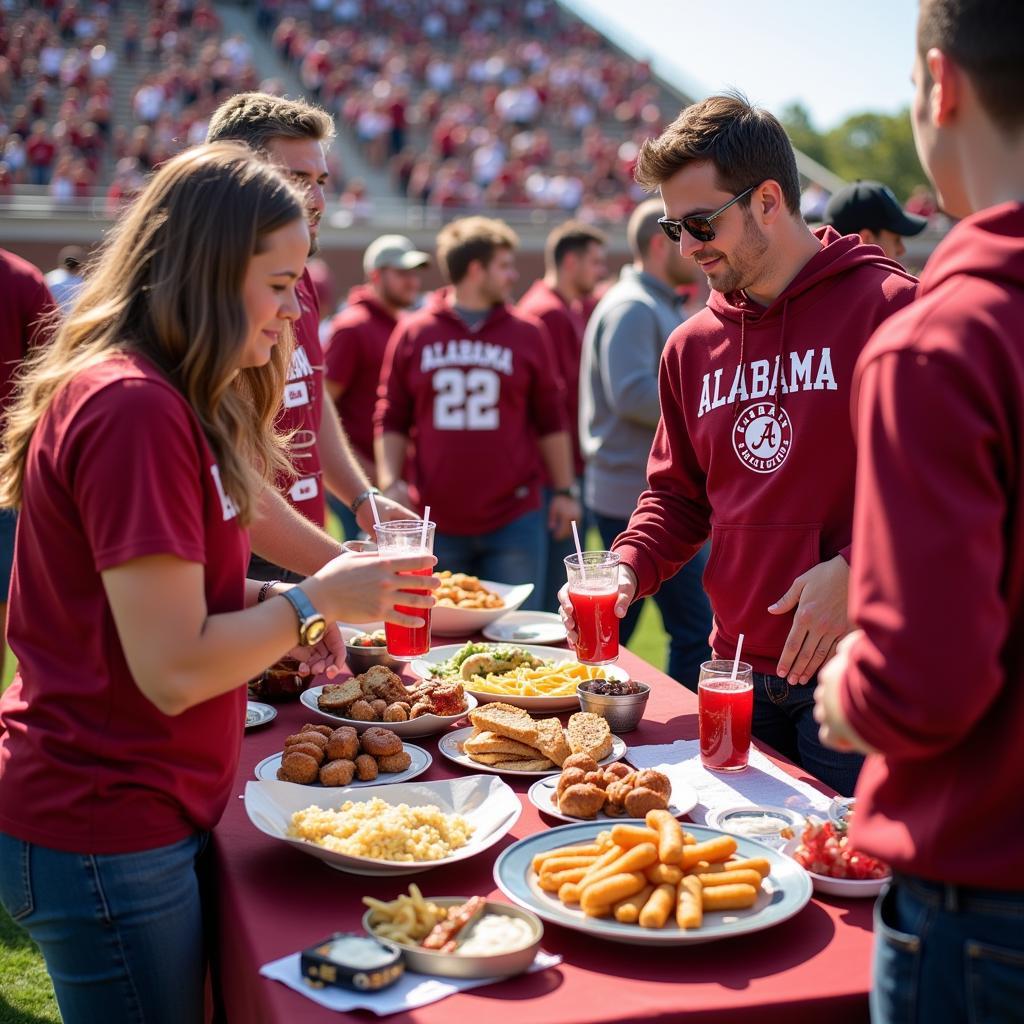 Alabama Football Fan Experience - Tailgating