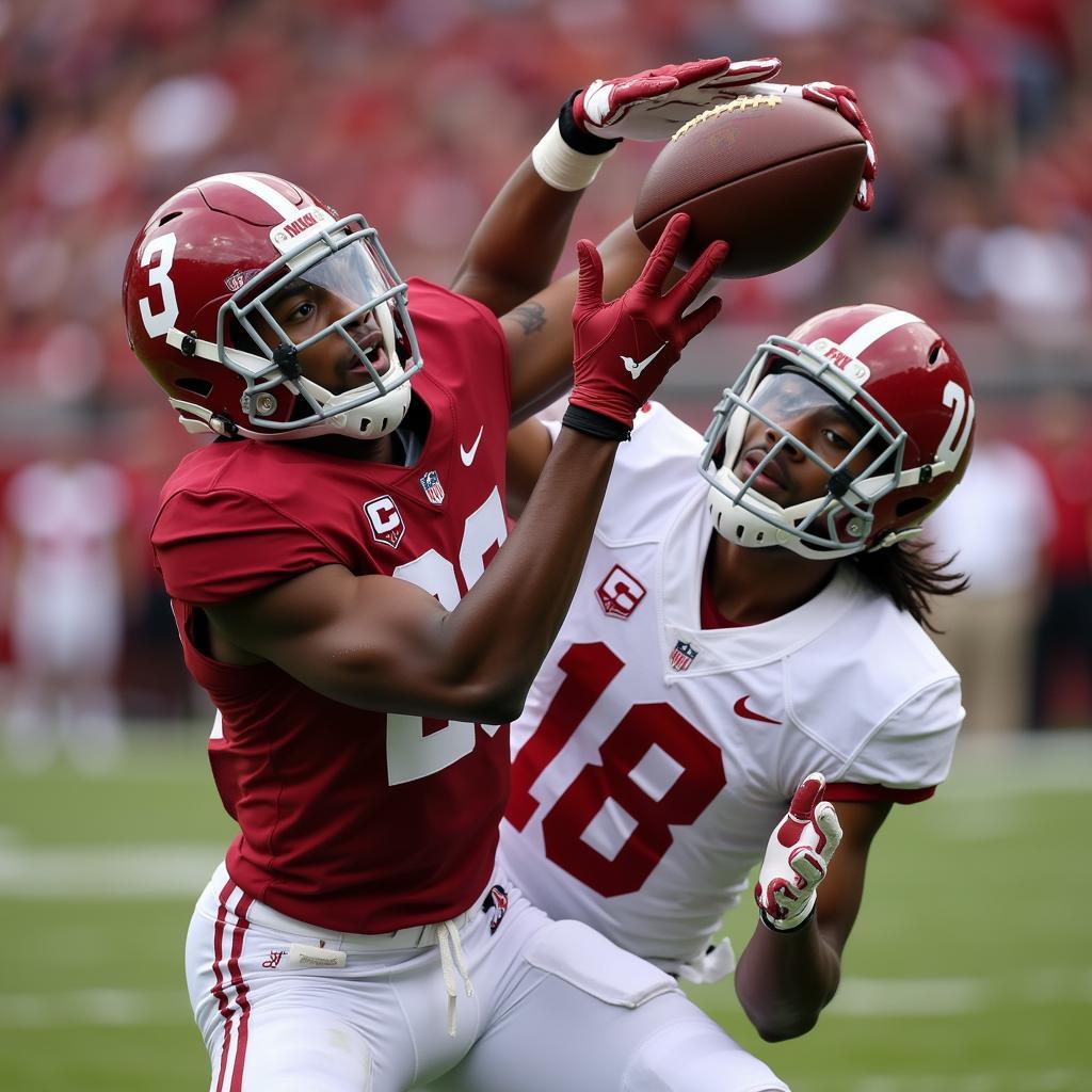 Alabama Football Defensive Interception