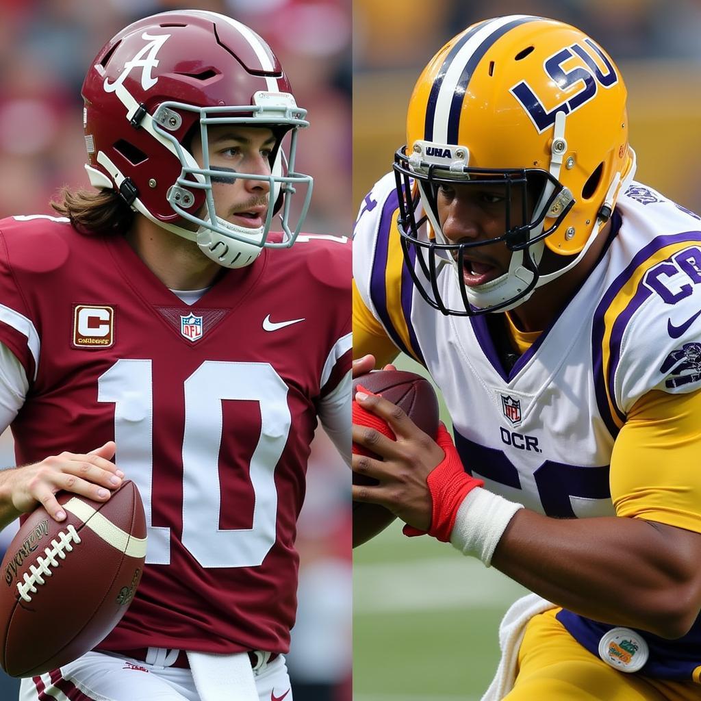 Key Matchups Alabama LSU Players