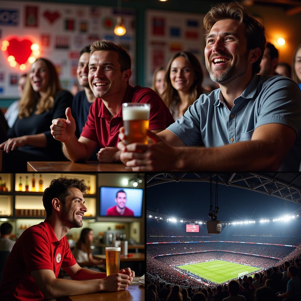 Alabama vs Georgia: Fans Watching the Game