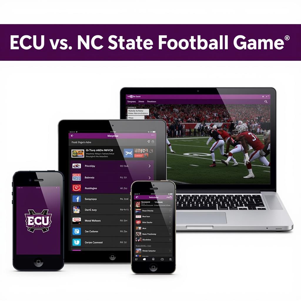 Alternative ECU vs NC State Football Live Stream Options