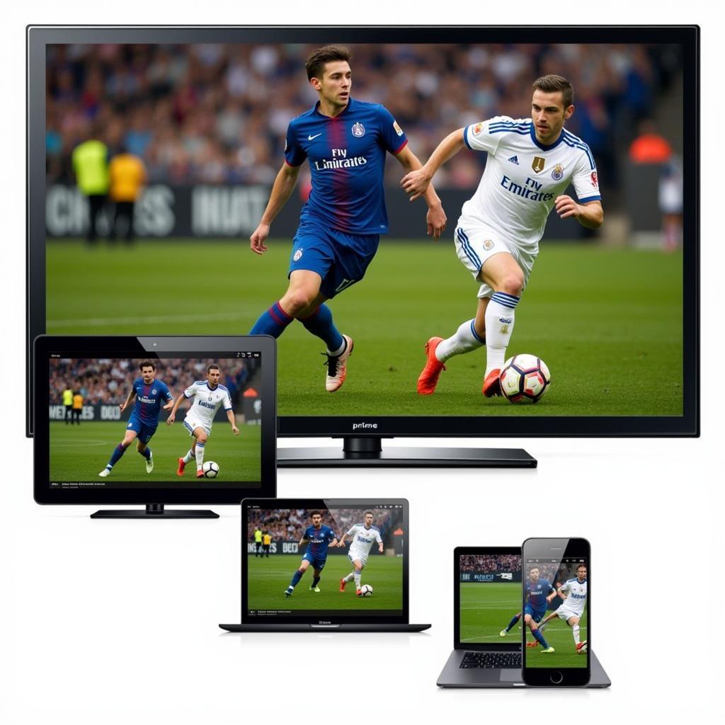 Amazon Prime Football Live Stream on Different Devices