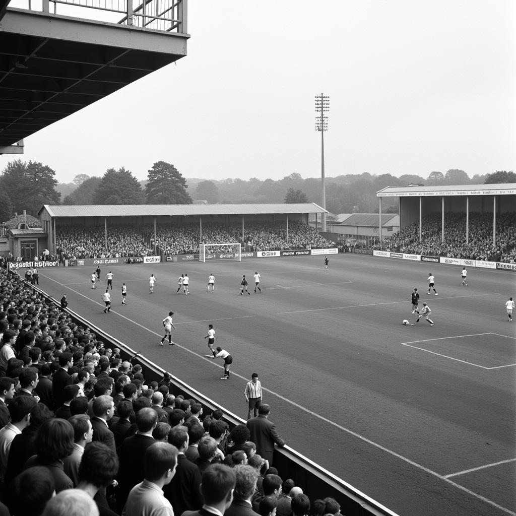 Historic Match in the Anglia Southern Football League