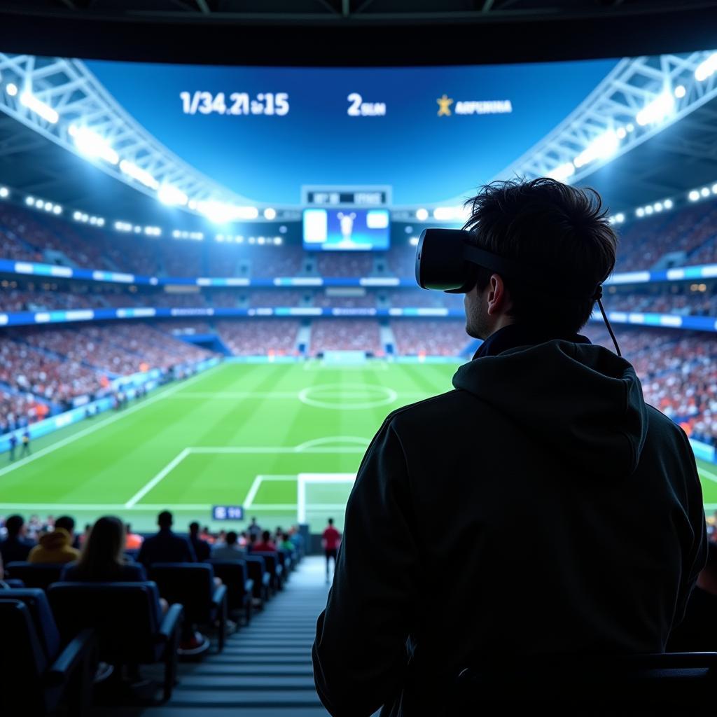 VR Experience of Argentina Football Match