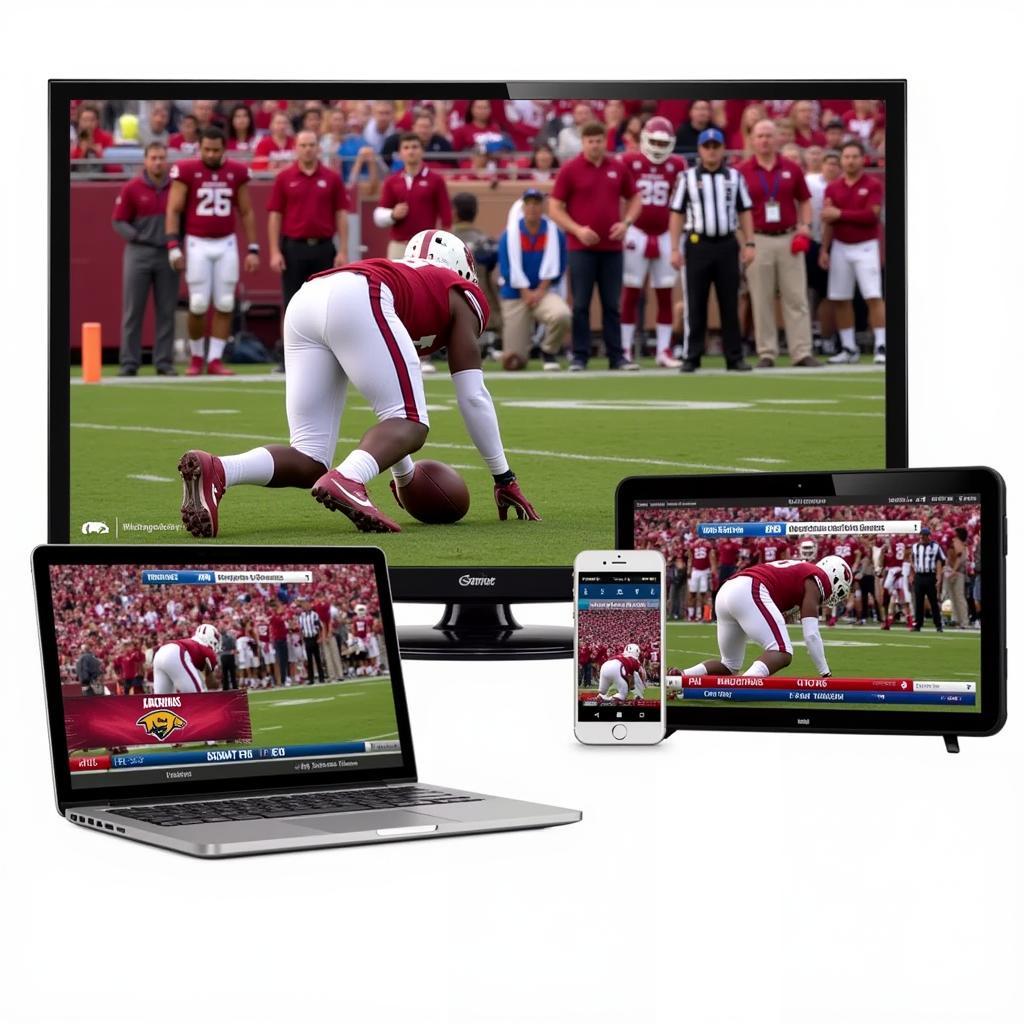 Watching Arkansas Football on Streaming Services