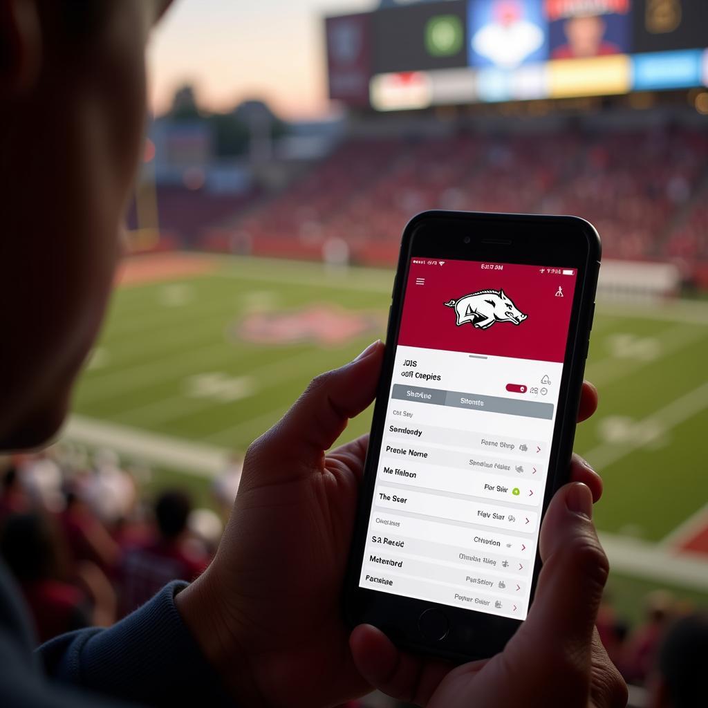 Staying Updated with Arkansas Football TV Schedules