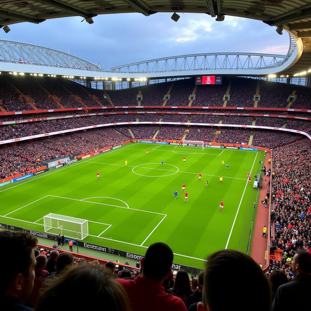 Arsenal and Brighton engage in a tactical battle at the Emirates Stadium, with both teams vying for control of the midfield.