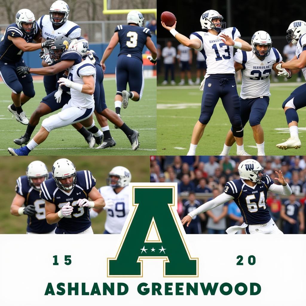 Ashland Greenwood Football Team Highlights