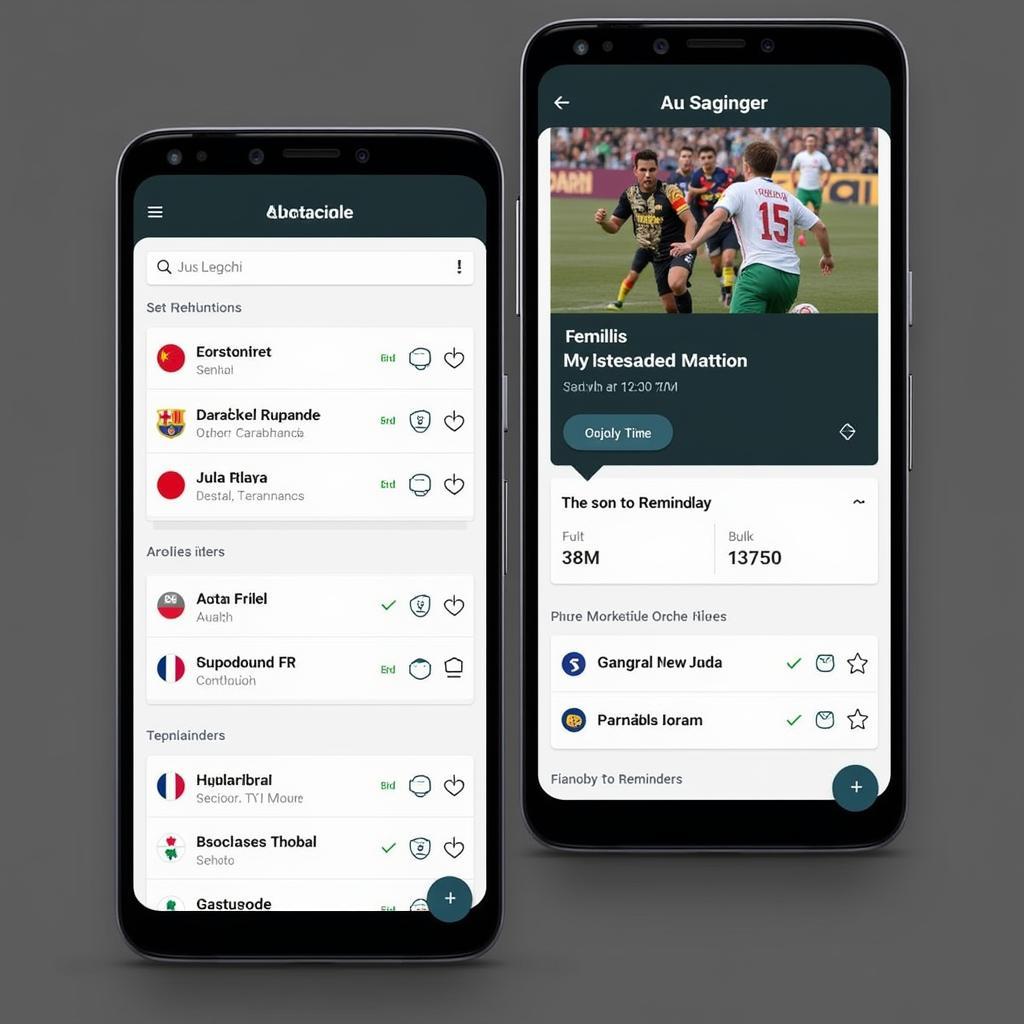 Astro Football TV Guide App