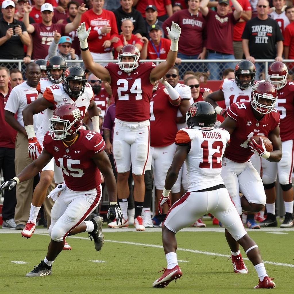 ASU UOFA Football 2014 Game Highlights