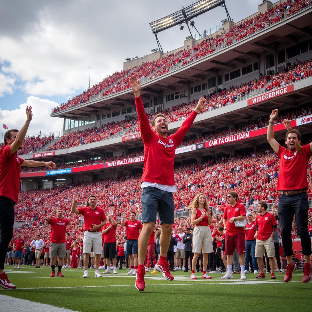 Badgers Football: The Jump Around Tradition