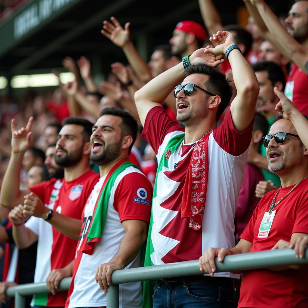 Bahrain Iran Fan Atmosphere