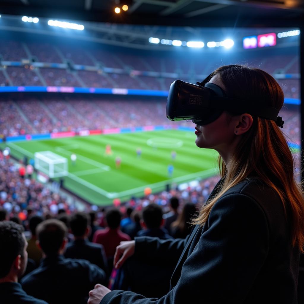 Future of Barca Live Football: VR Experience