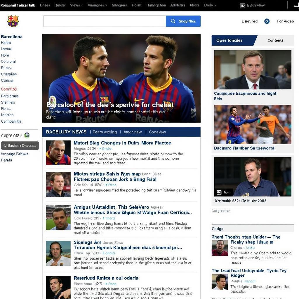 Stay Updated with Barcelona Football News and Highlights for Free