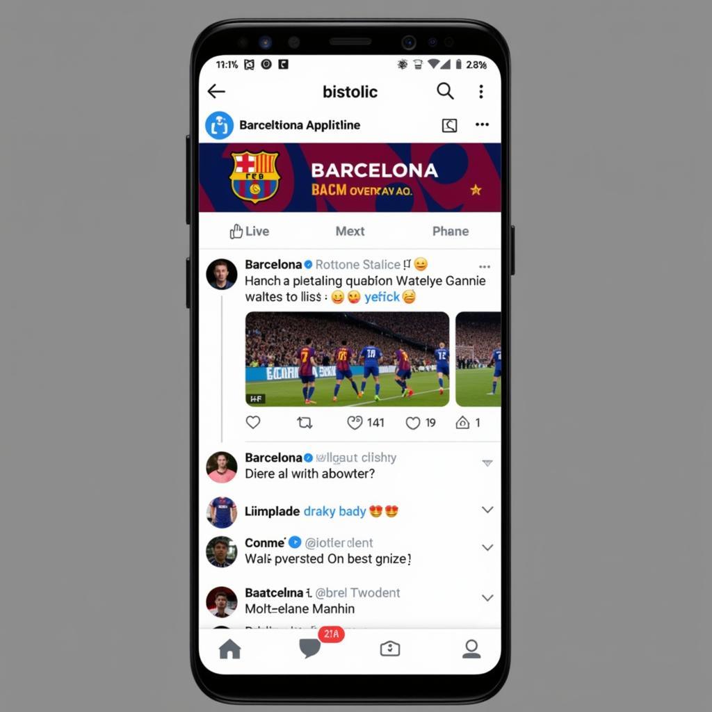 Catch Barcelona Live Match Free Updates on Social Media