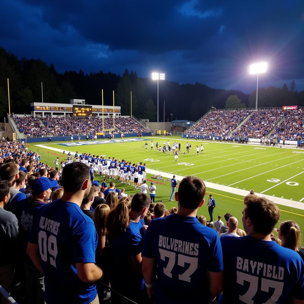 Bayfield High School Football Game Day Atmosphere