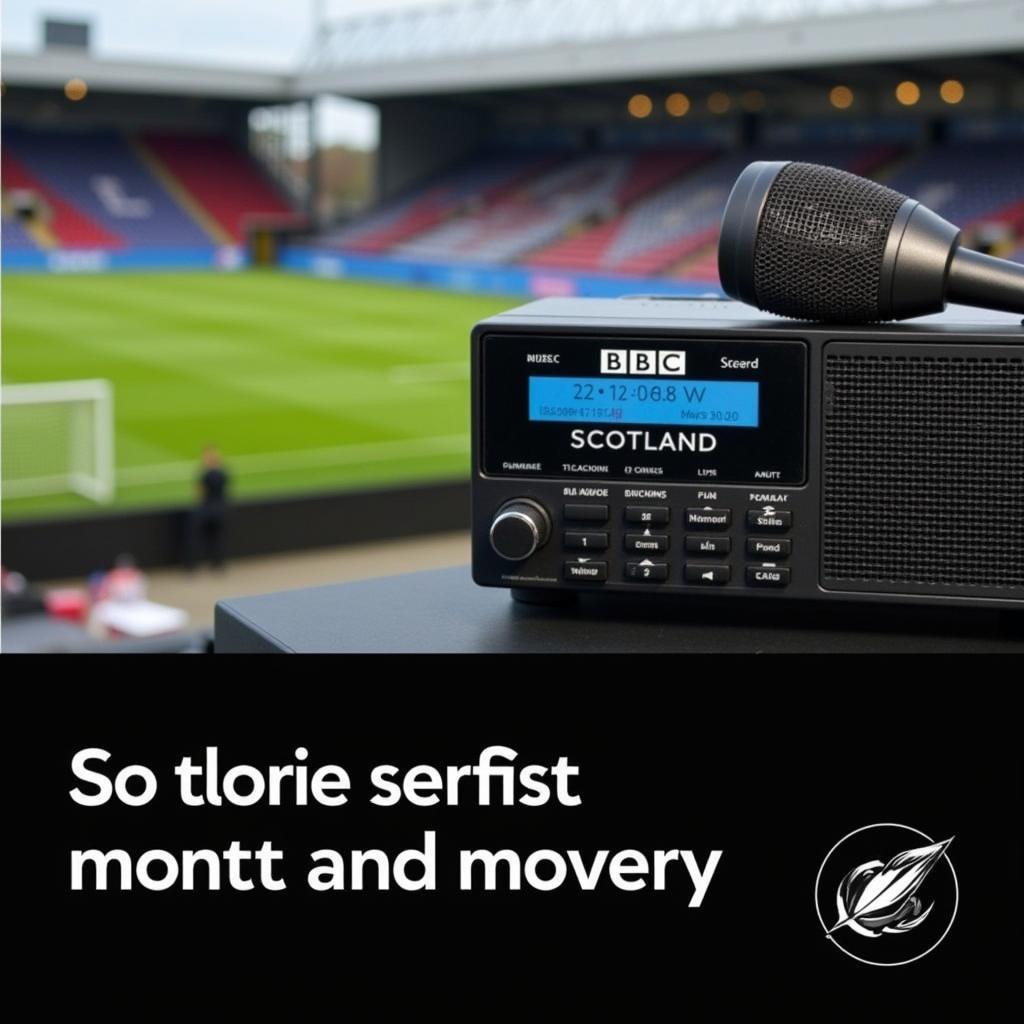 BBC Scotland Football Live Commentary on Radio