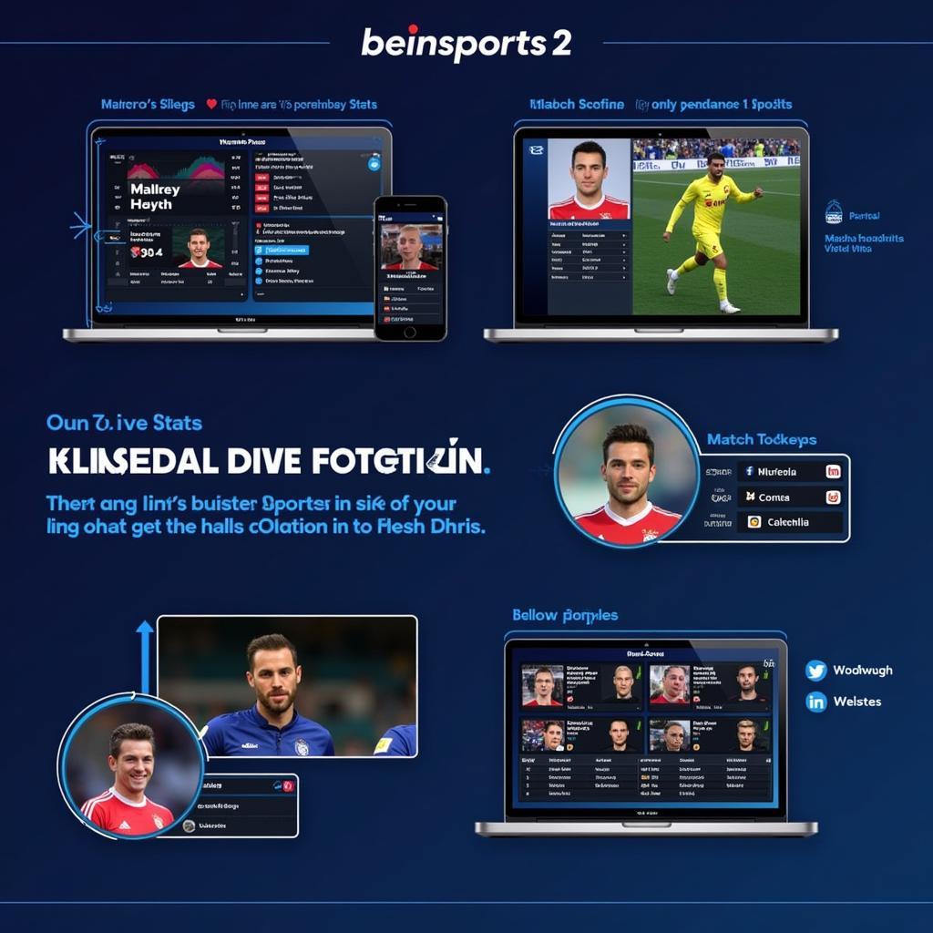 Bein Sports 2 Live Football Interactive Features