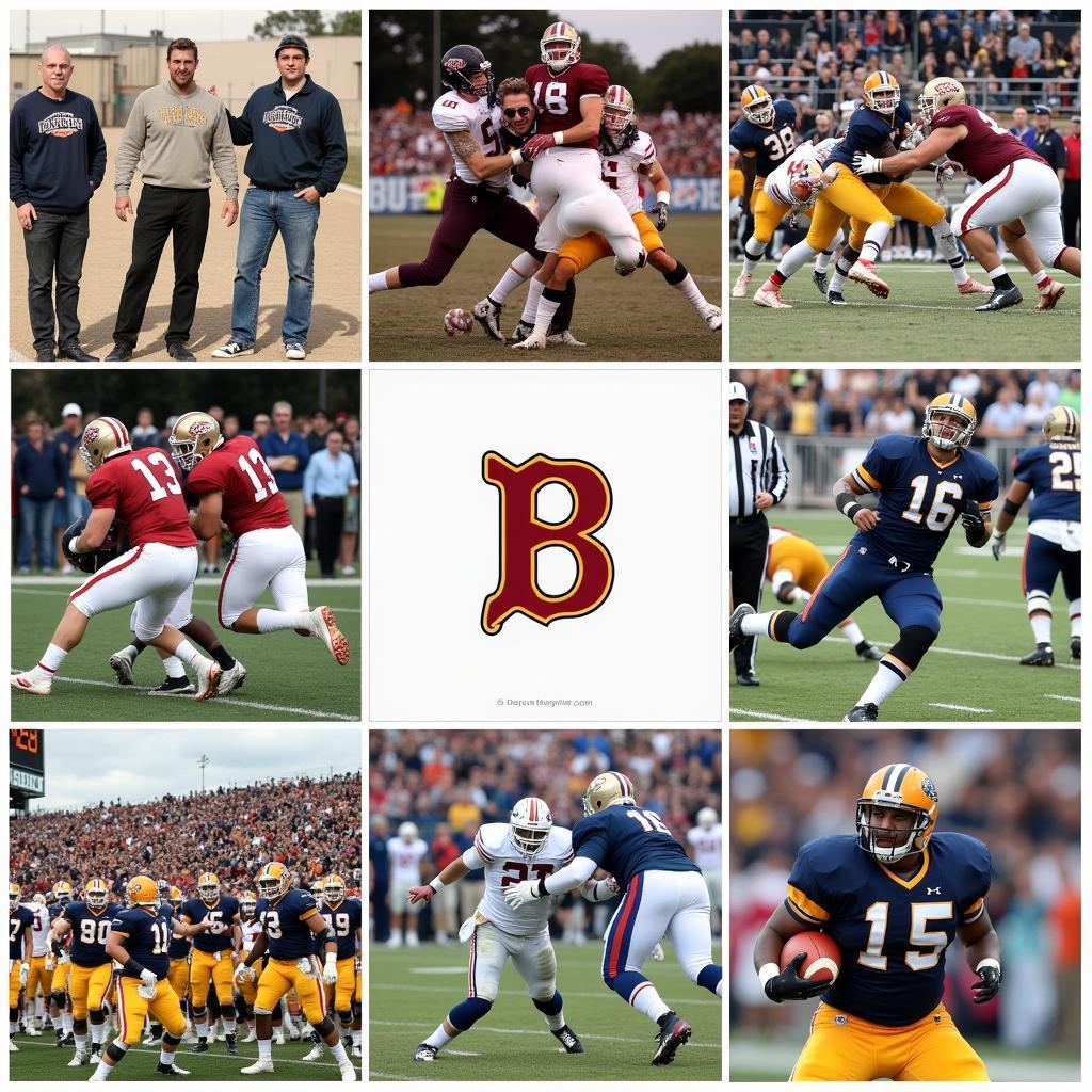 Historic photos of key moments in Berkeley Stags football history.