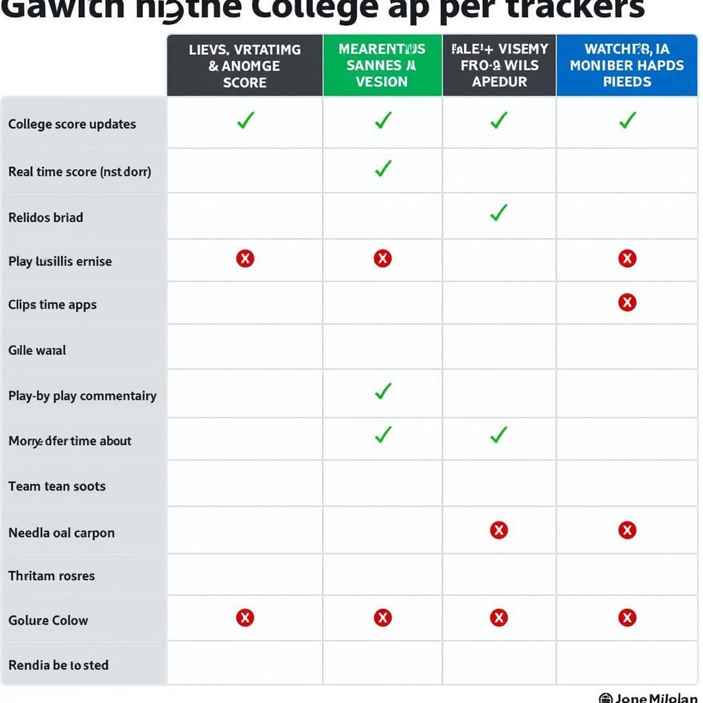 Comparing Different Live College Football Game Tracker Platforms