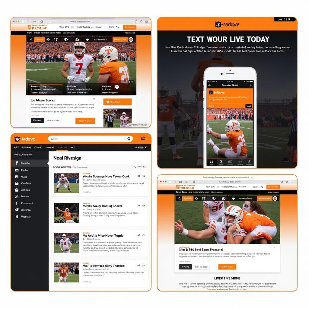 Best Websites for Vols Football Live Scores