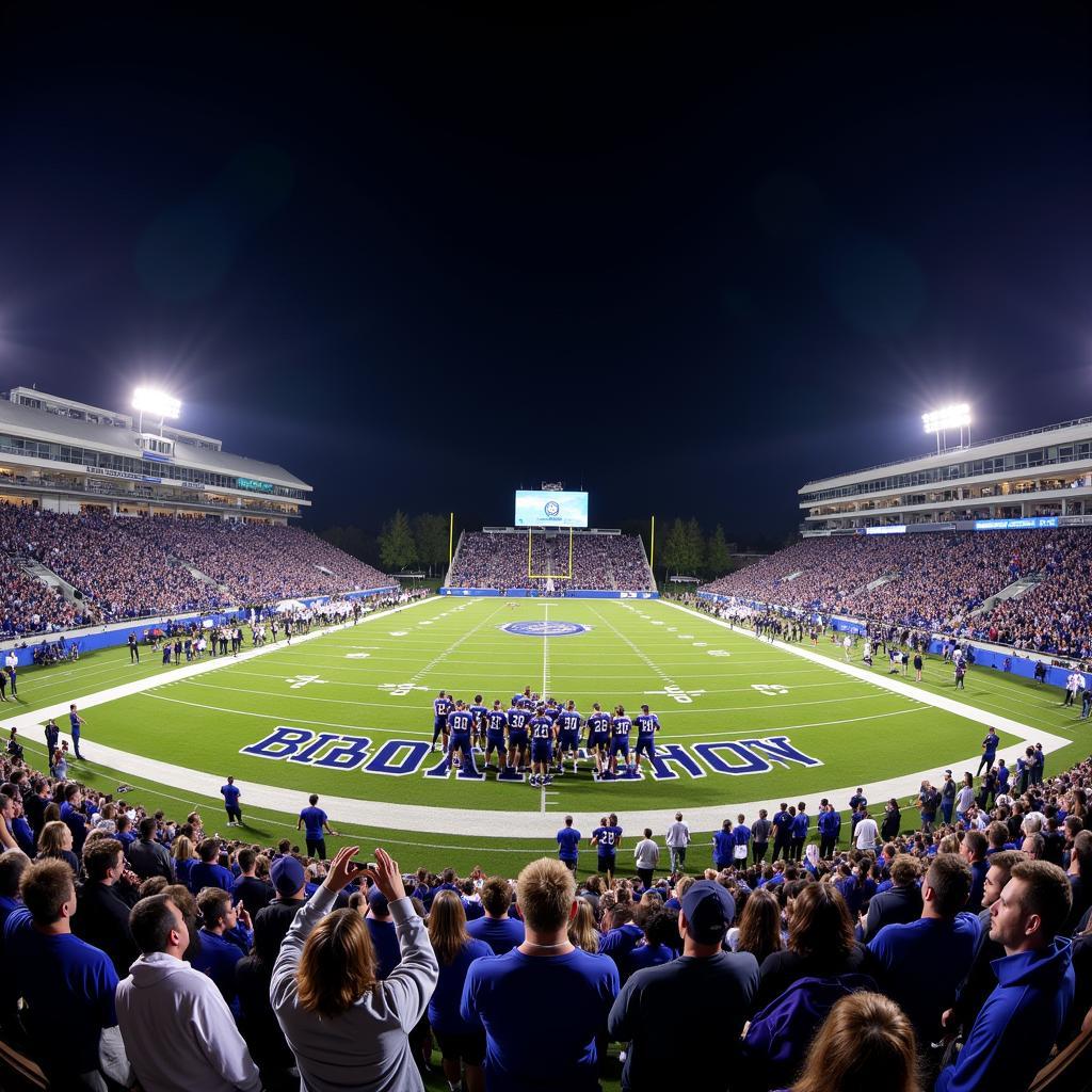 Bingham State Football Gameday Atmosphere