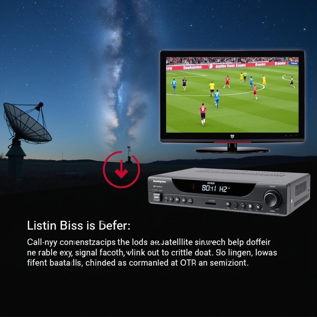 Biss Key and Satellite Receiver