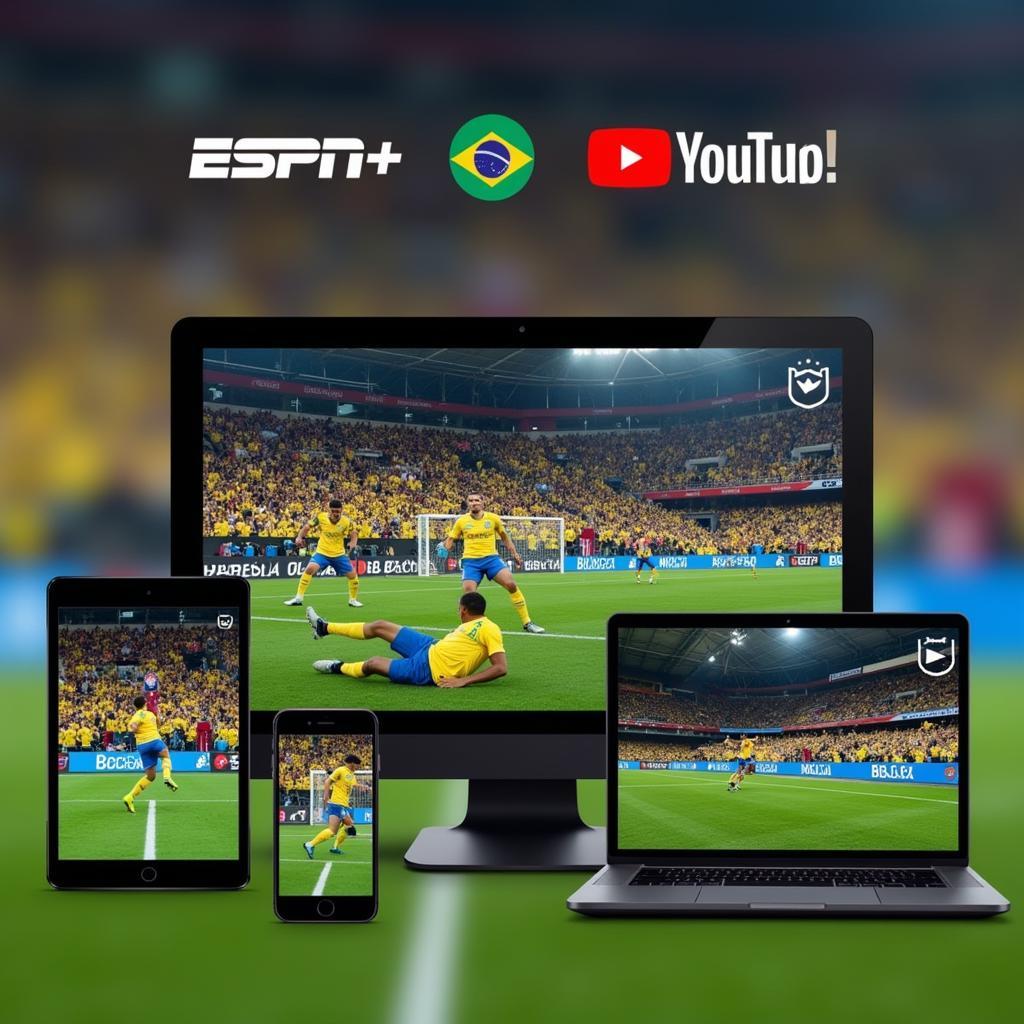 Brazil Football Live Streaming Options