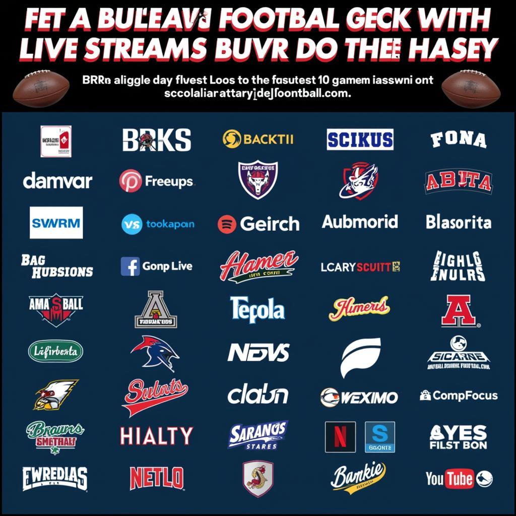 BRHS Football Live Streaming Platforms