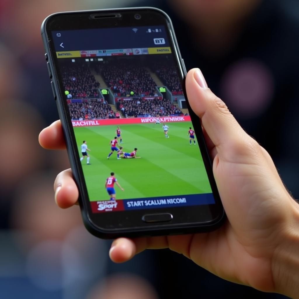 Using the BT Sport app to Watch National League Football