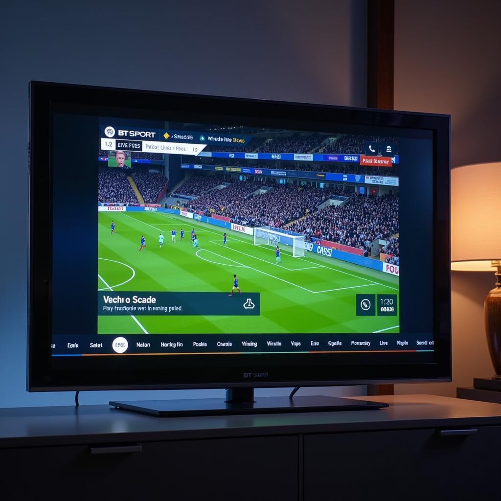 BT Sport Live Football Streaming Experience