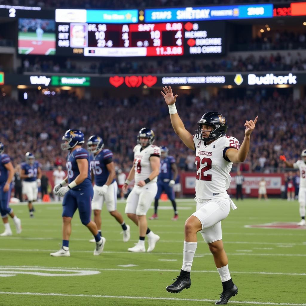 Buckhorn kicker makes the game-winning field goal