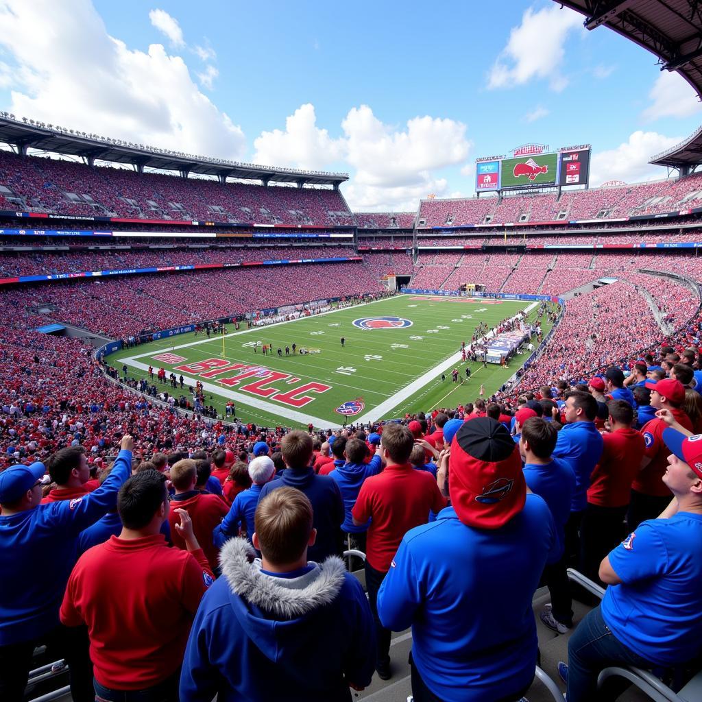 Buffalo Bills Fans at Highmark Stadium