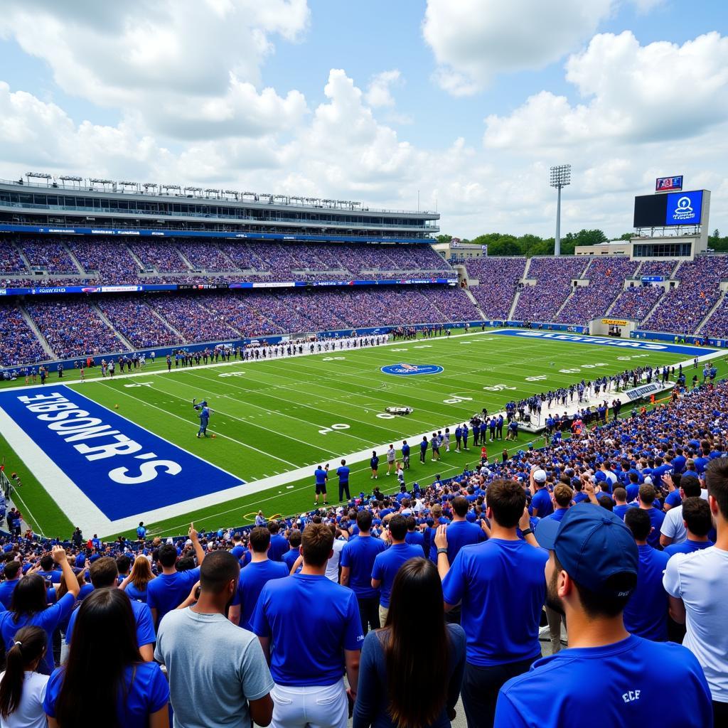 Byrnes High School Football Game Atmosphere