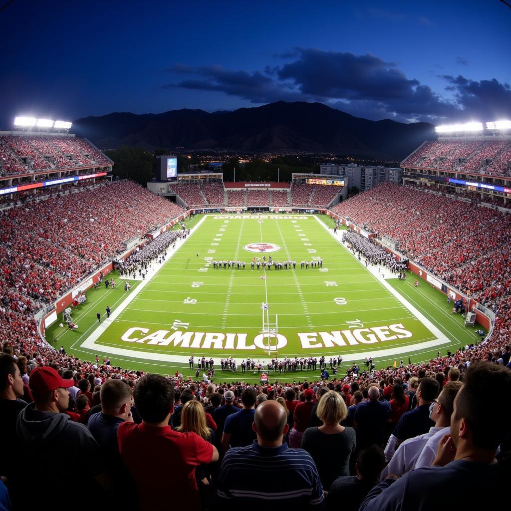 Camarillo High Football Game Atmosphere