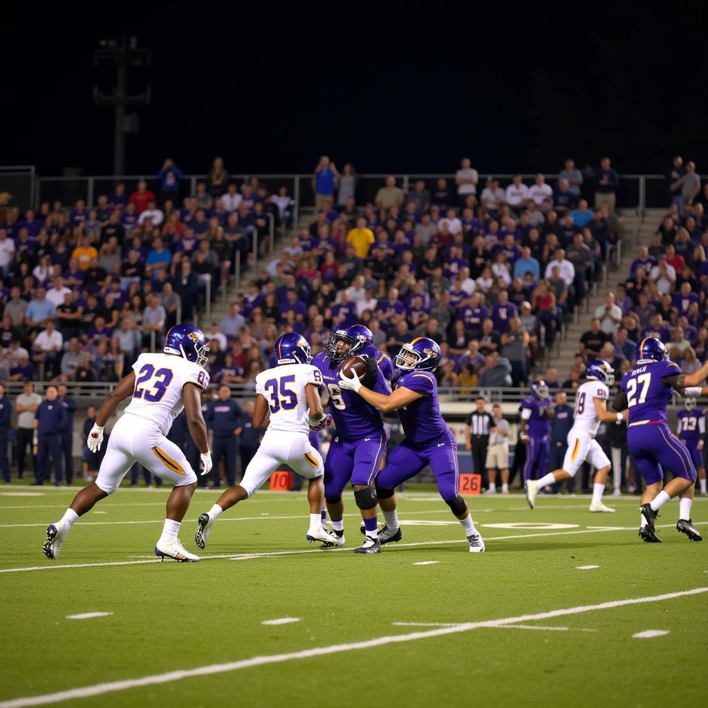 Camdenton High School Football Game Action