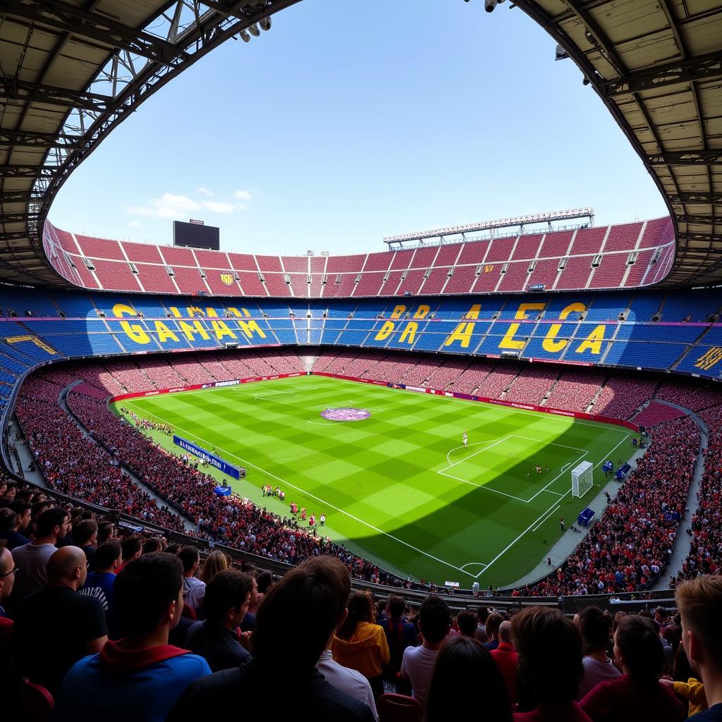 Barcelona Match at Camp Nou