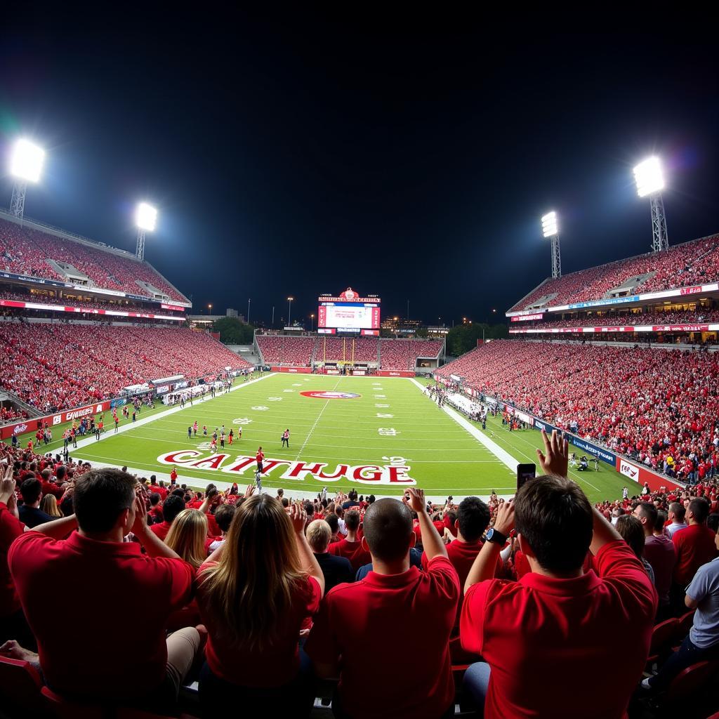 Carthage Football Stadium Atmosphere