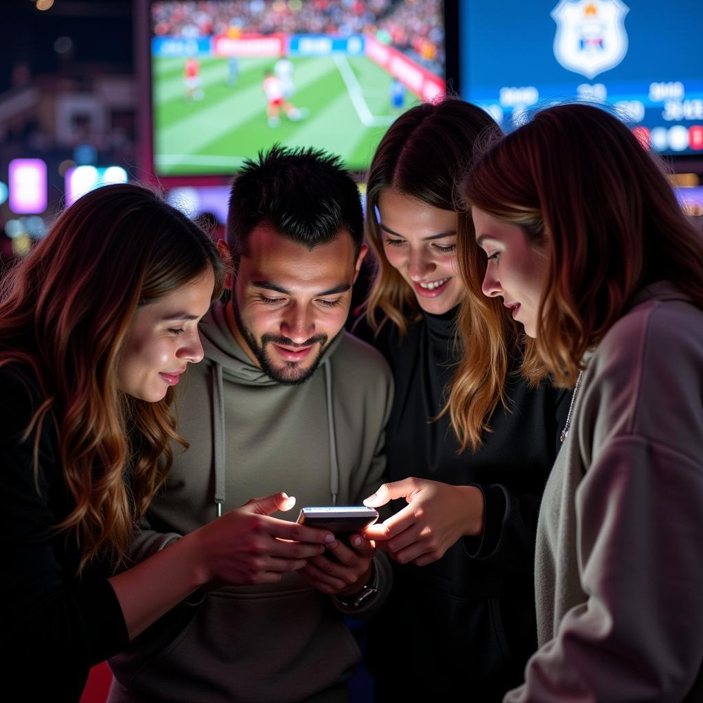 Center Grove Football Fan Community Engagement through Live Scores