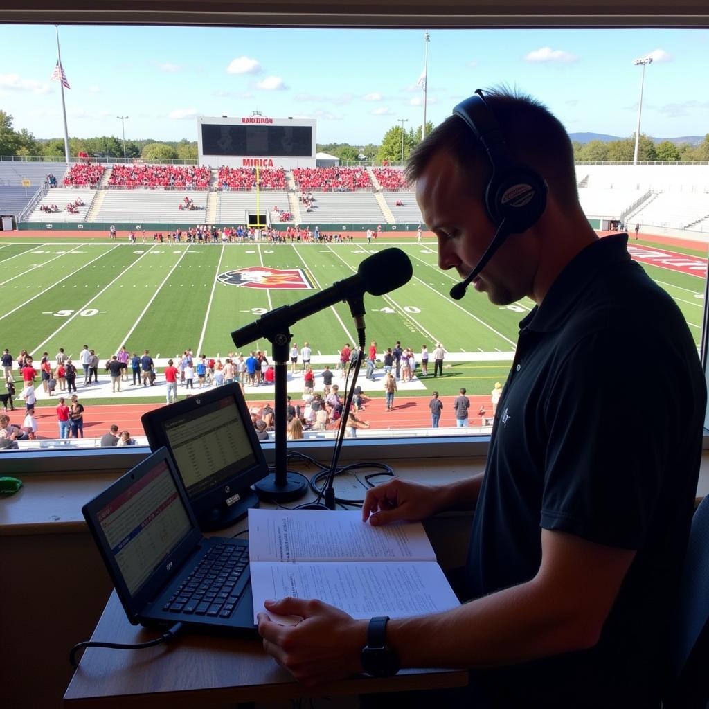 Chadron State Football Radio Broadcast