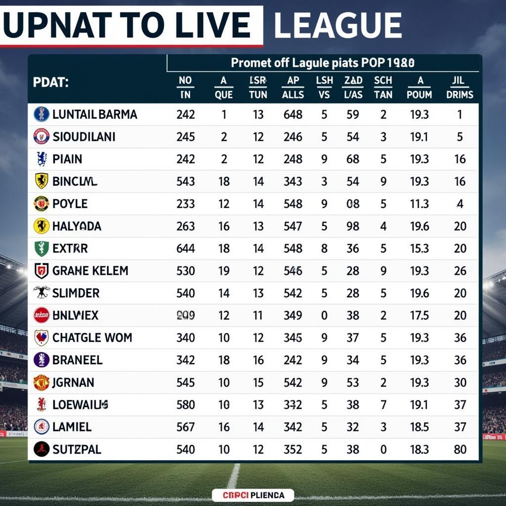 Championship League Table Live Updates: Track the Standings