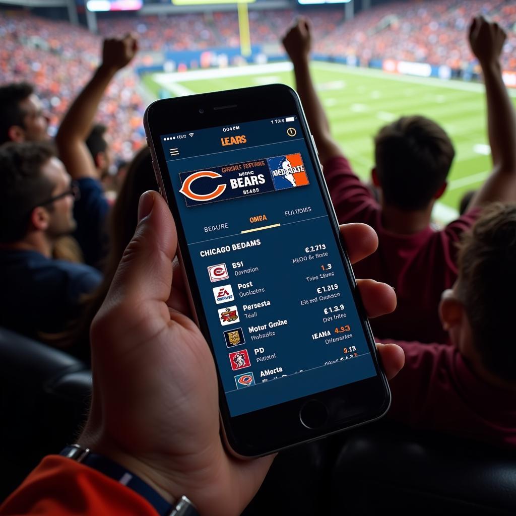 Chicago Bears Live Score Update