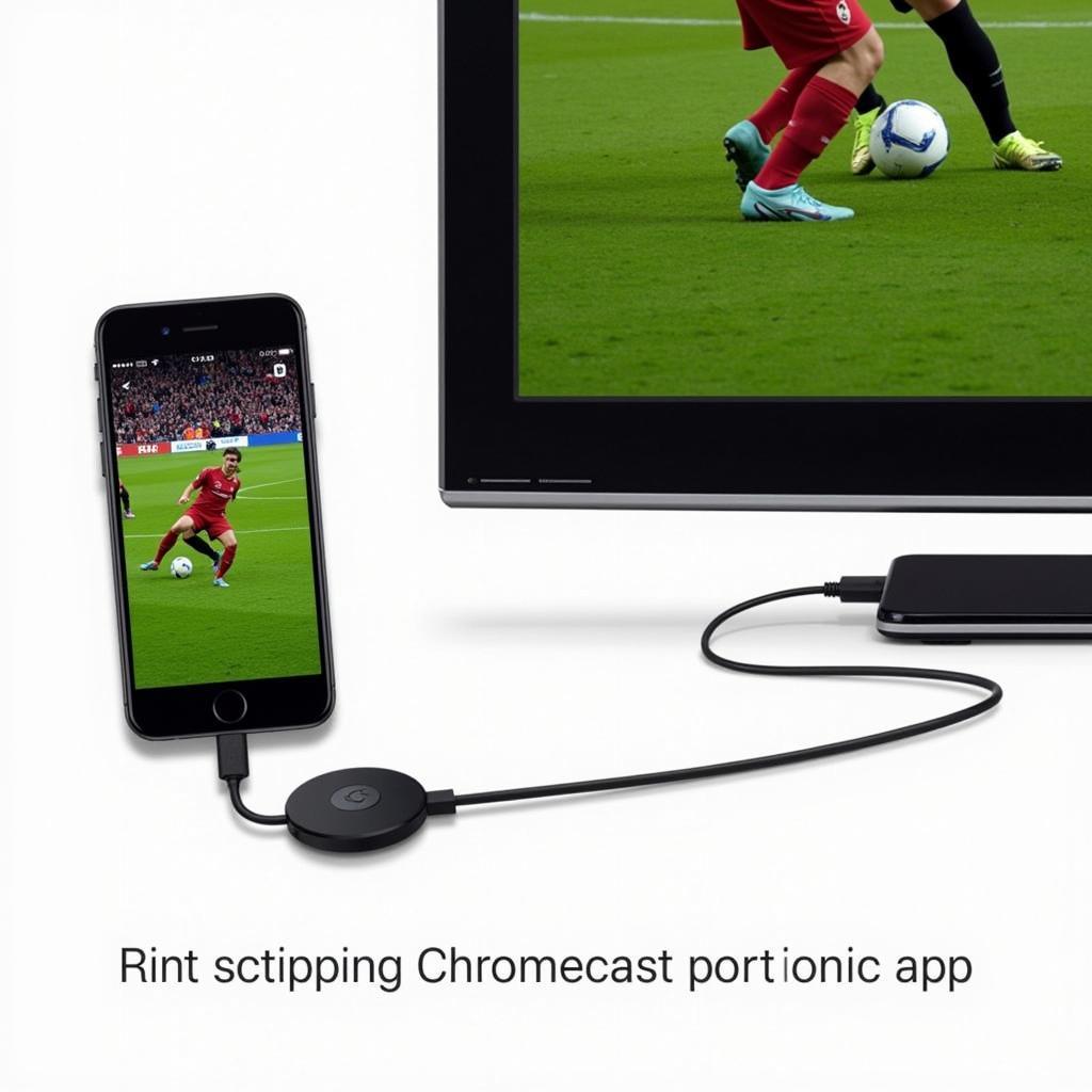 Setting up Chromecast to stream live football