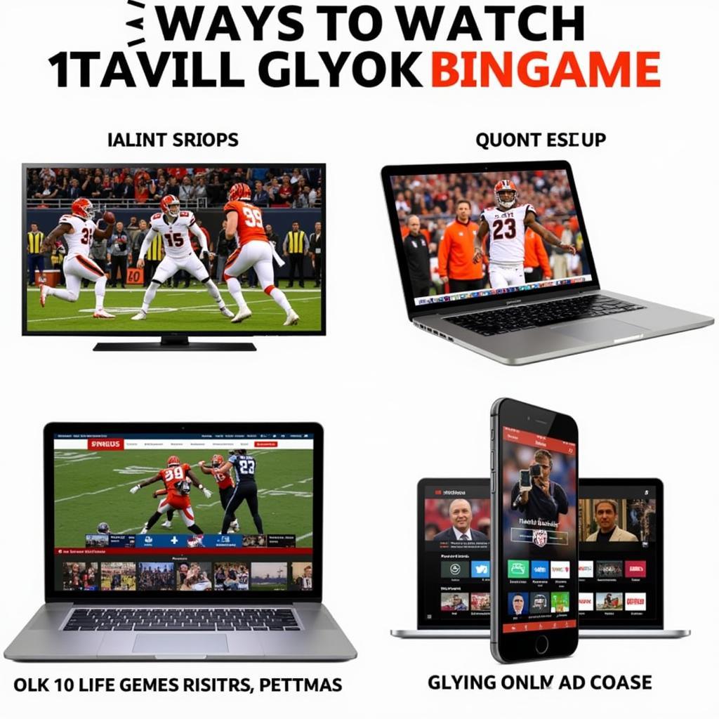 Cincinnati Bengals Live Stream Options