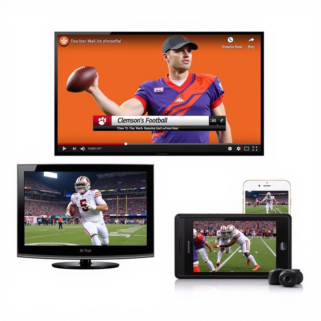 Clemson Football Live Stream Options on YouTube