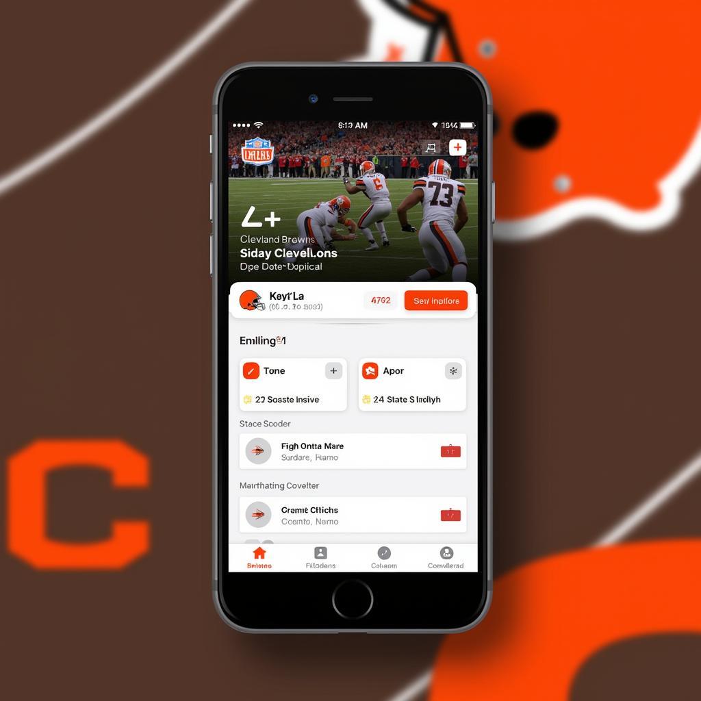 Cleveland Browns Mobile App Live Game Updates