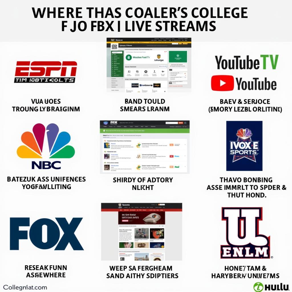 College Football Live Streaming Platforms