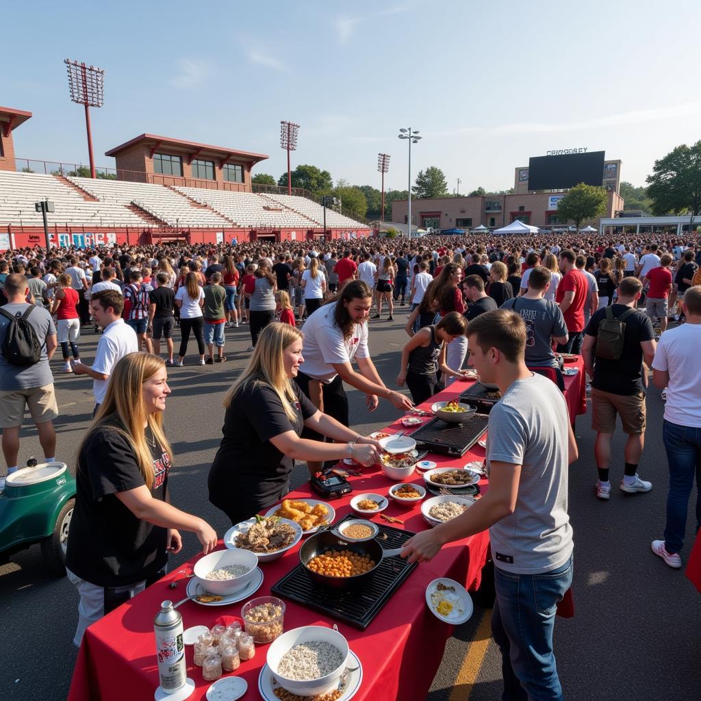 College Football Tailgate Party